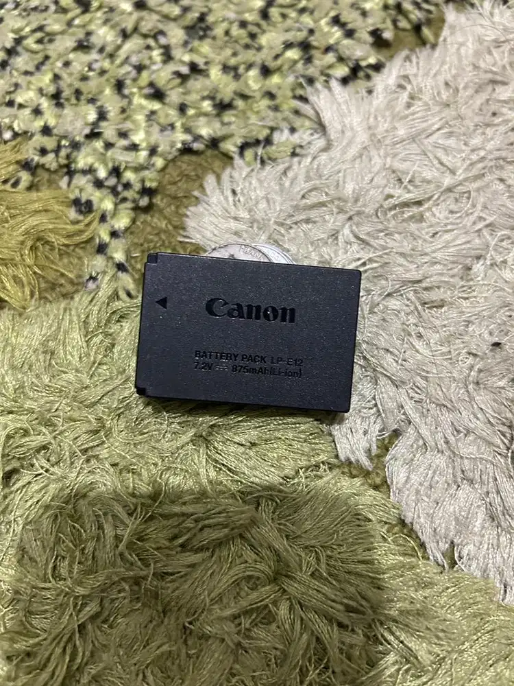 Original baterai lp-e12 canon eos M10/M100/M50/700D