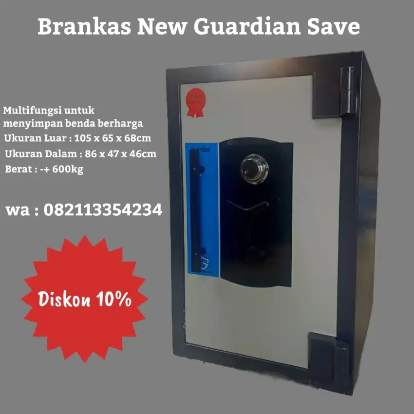 Brankas Guardian Save Baru Murah diskon promo jual cepat multifungsi