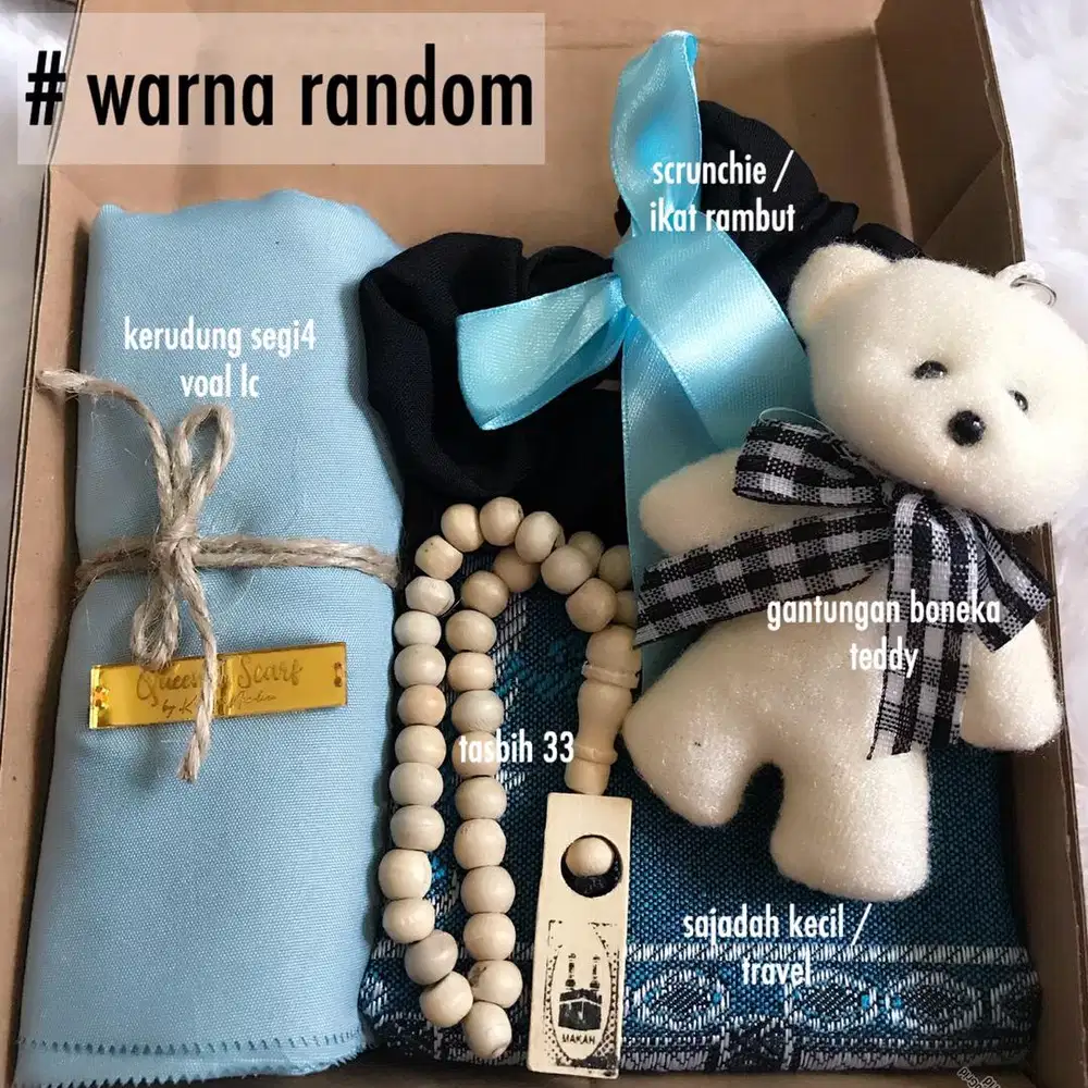 kado guru hampers hijab paket G gift ulang tahun wisuda anniversary