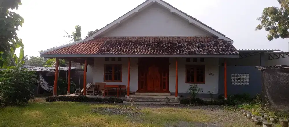 Edisi merdeka turun harga. Tanah bonus bangunan rumah joglo baru