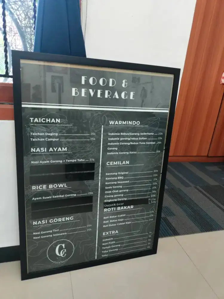 Pigura photo custom ex cafe