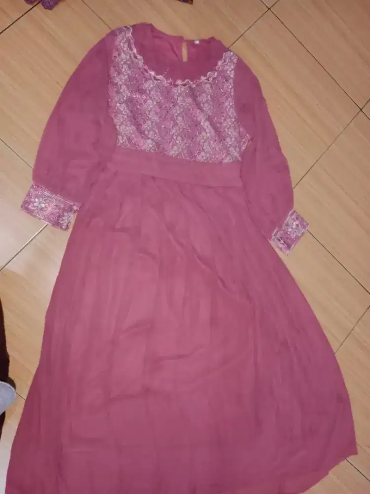 Baju Gamis Model Rampel