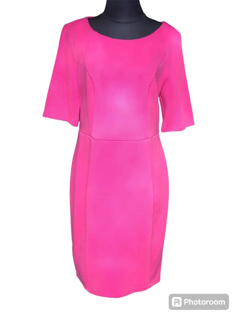 Dress Pink Dorothy Perkins Bodycon Short Sleeves