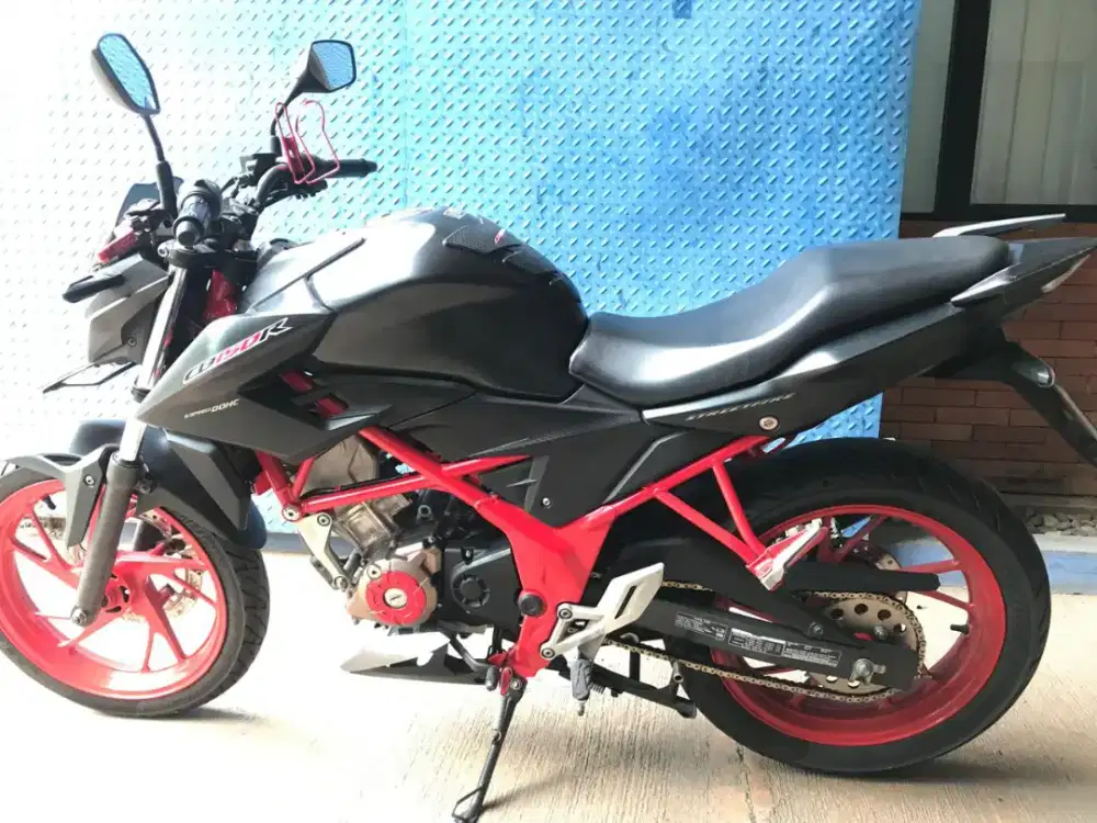 HONDA CB 150R NEW LED 2017 STREETFIRE MERAH HITAM