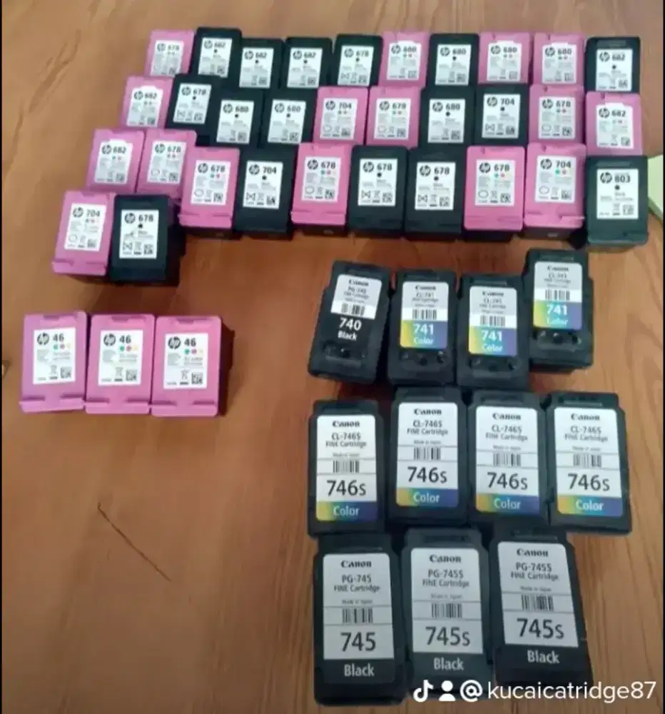 Menerima cartridge printer kondisi bekas ori