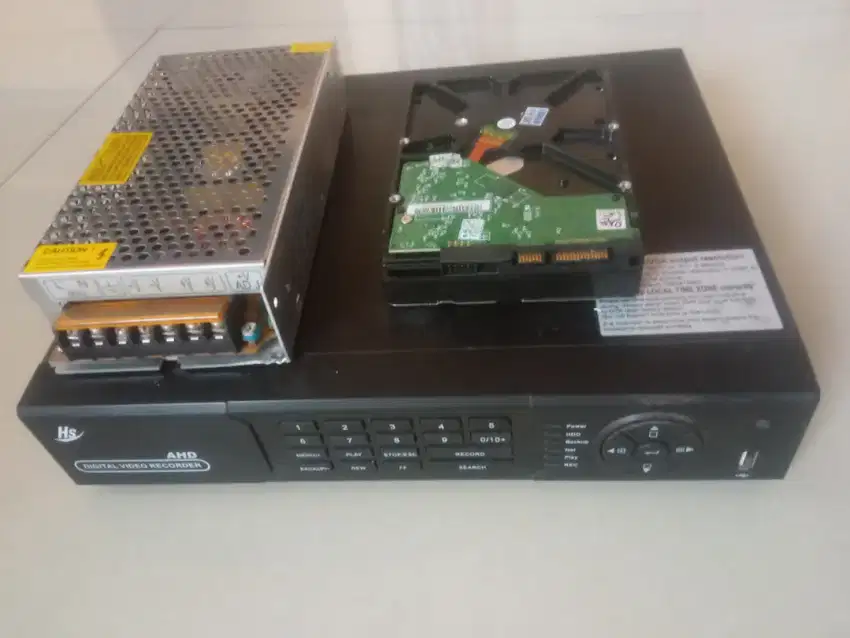 JUAL MURAH Paket : DVR CCTV, HD 1TB, POWER SUPPLY