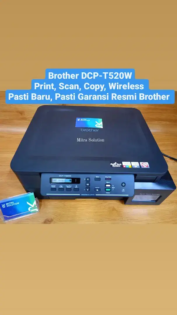 Printer Brother DCP T520w T-520W T520 T 520 w ganti T510w(Wireless)