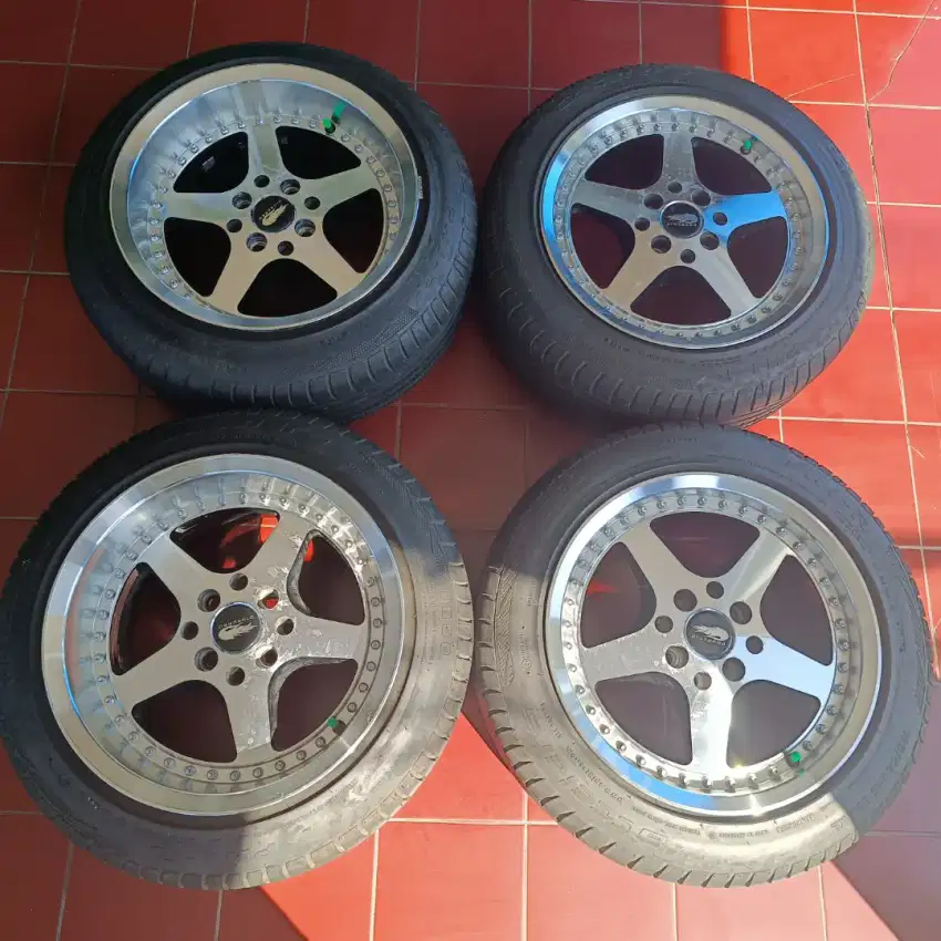 Velg Racing (Celong) Prospeed R15 + Ban Kondisi sangat bagus