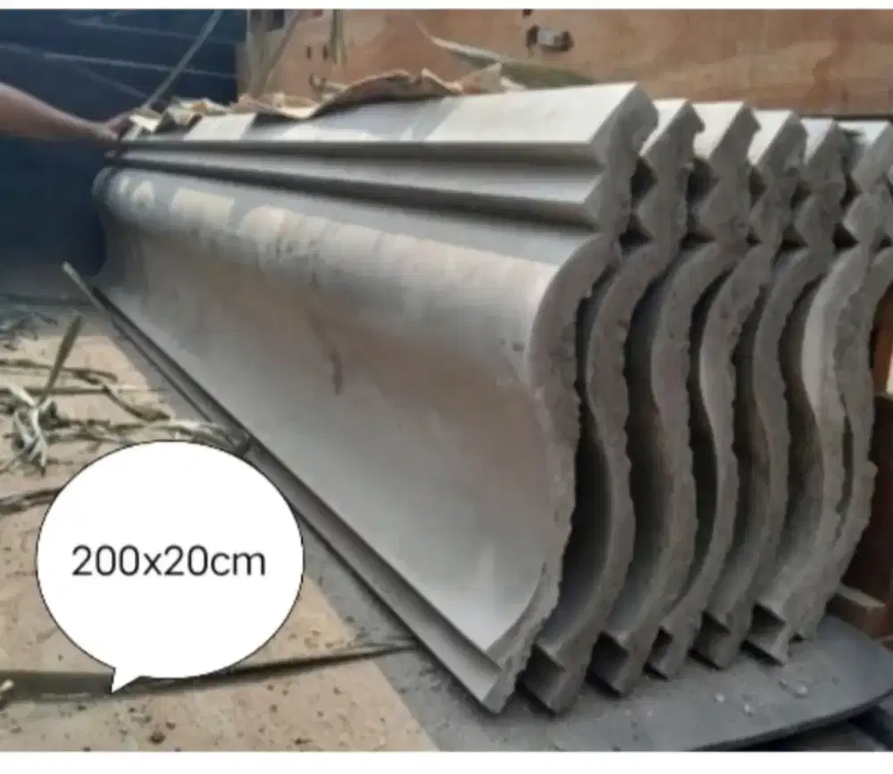 Lisplang lisplang/Relif beton