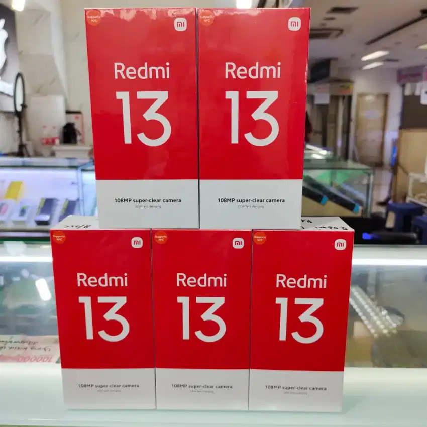 Xiaomi Redmi 13 Ram 8gb+8gb/256gb nfc baru garansi resmi camera 108mp