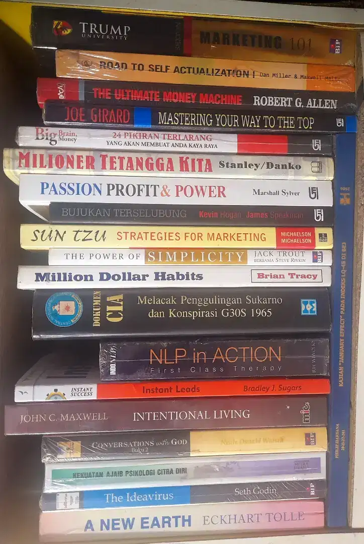 Buku Borongan Motivasi Bisnis Lokal & Import Kolektor Pilihan