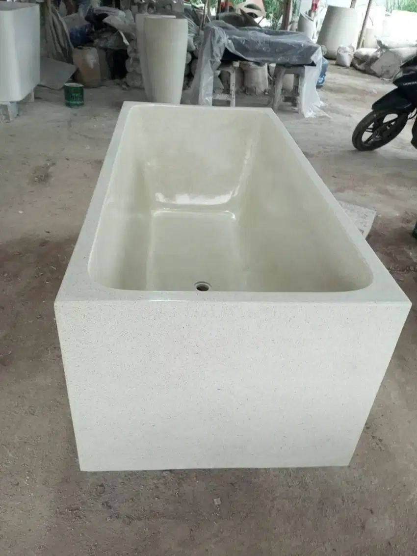 bathtub kotak marmer