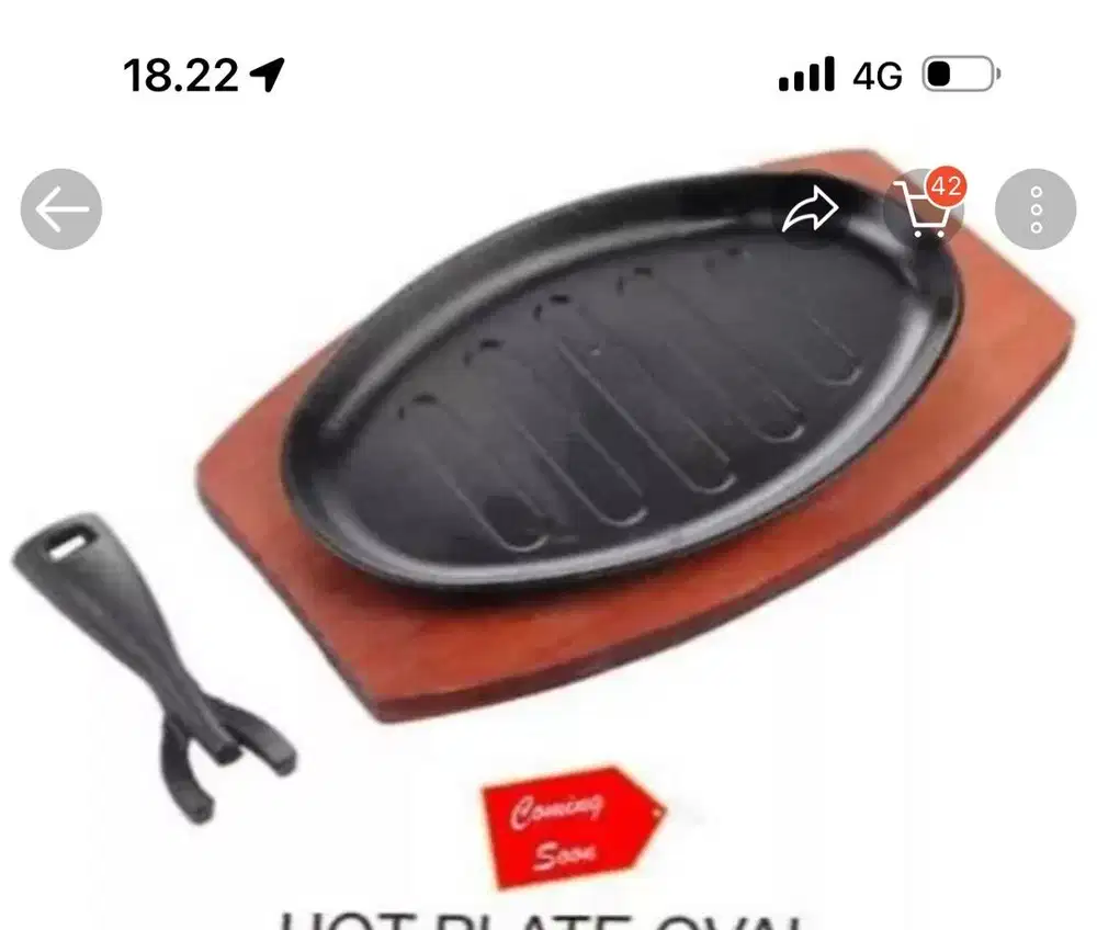 Hotplate steak ex cafe