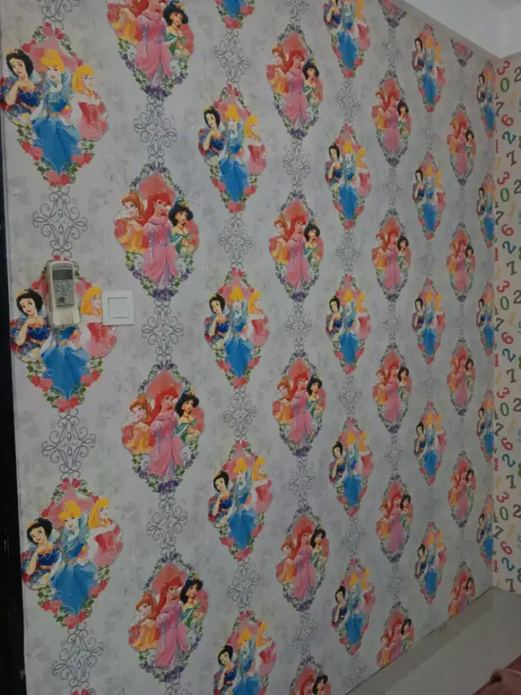 Wallpaper dinding dan jasa pasang