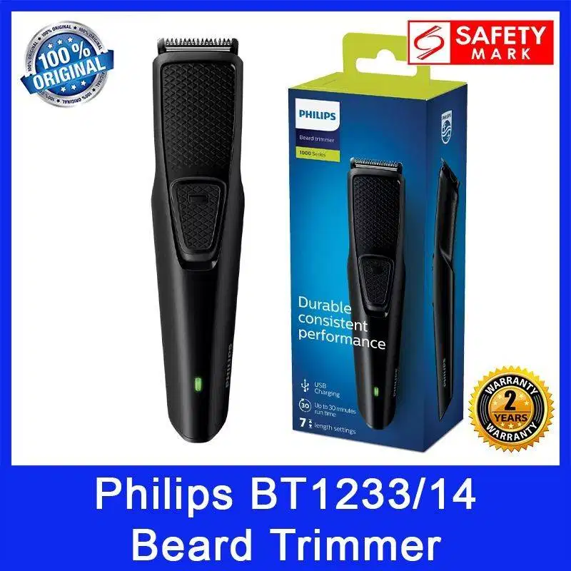 Philips Beard Trimmer 1000 BT1233/14 Pengganti BT1214/15