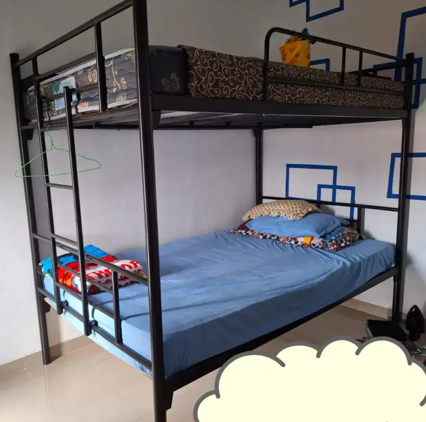 DIJUAL CEPAT ranjang 2 susun