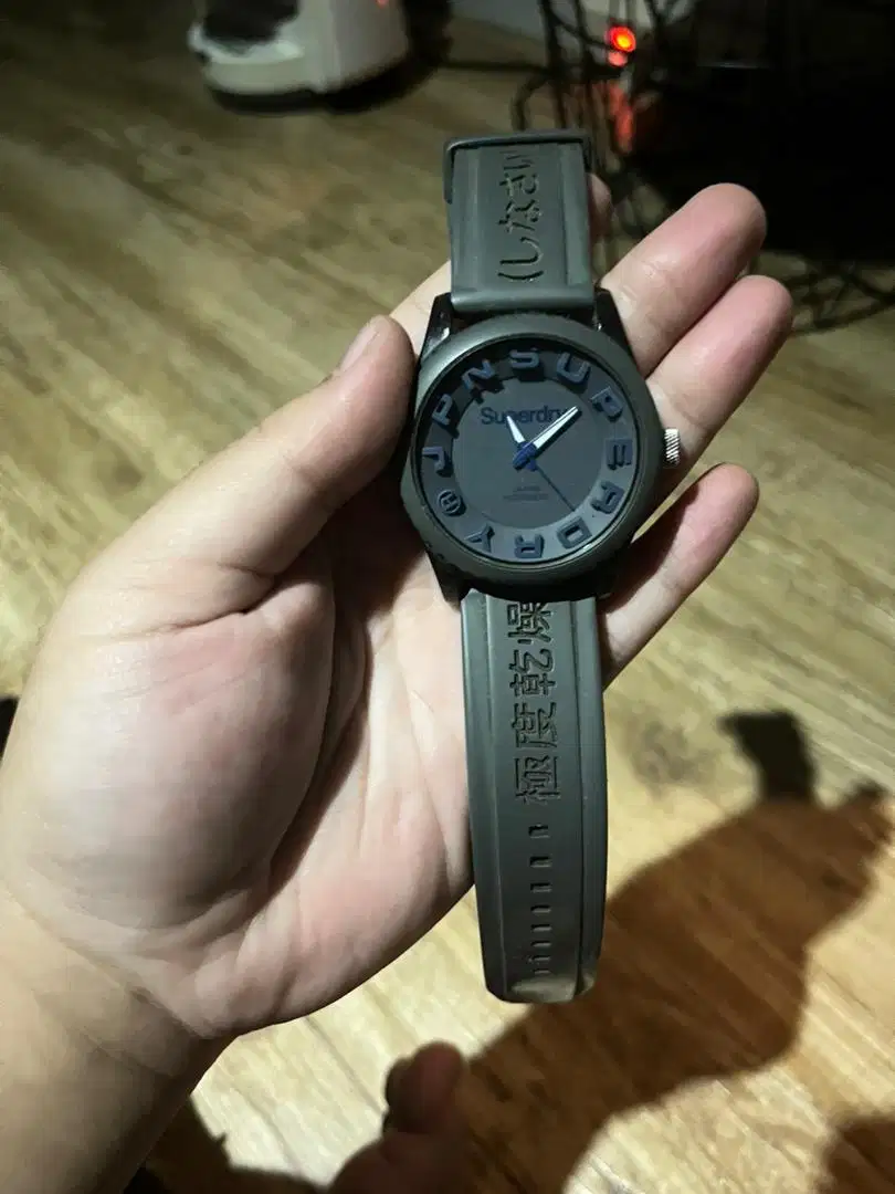 Jam Tangan Superdry Rubber strap