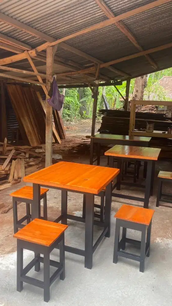 set meja kursi makan