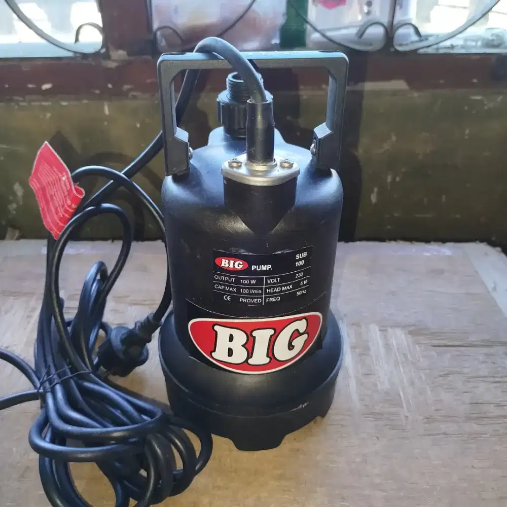 Pompa Air Celup BIG SUB100 Air Bersih Berkualitas Tinggi