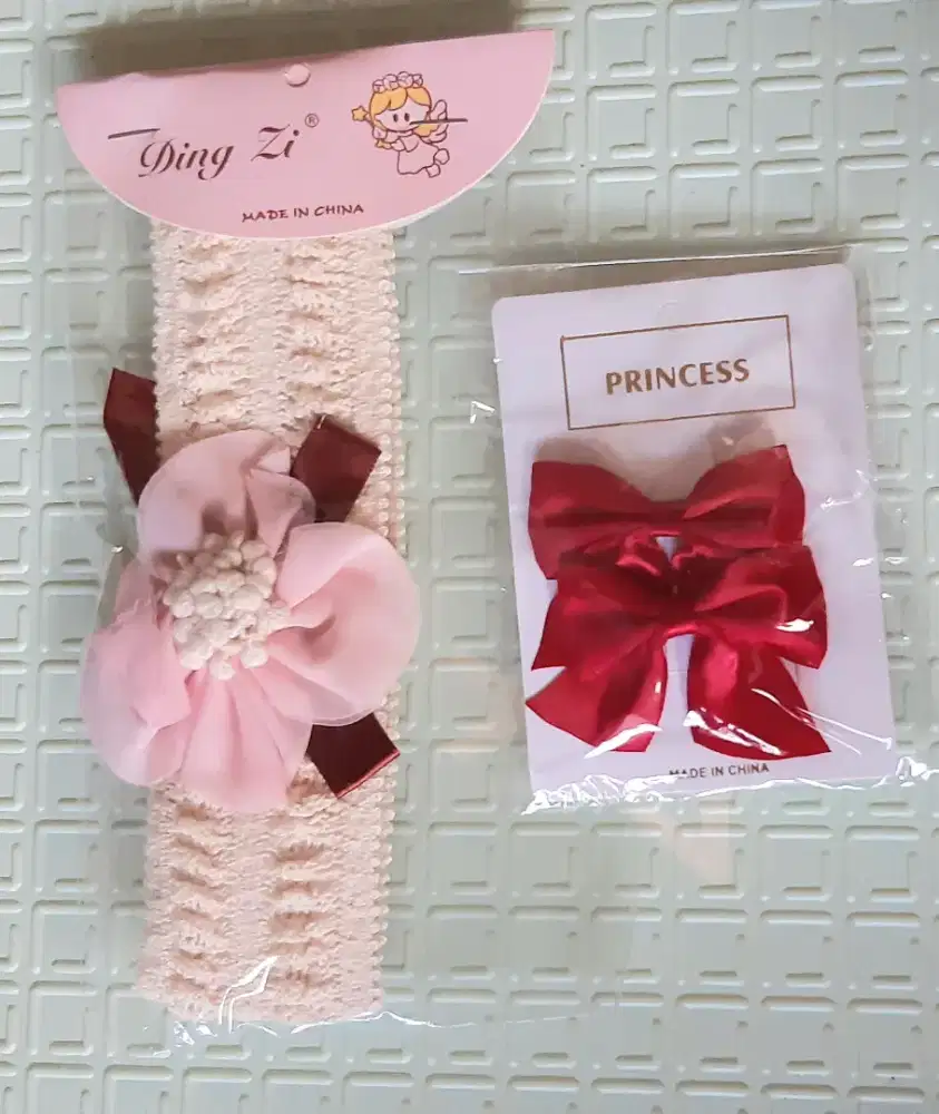 BANDANA BANDO + JEPIT RAMBUT PITA