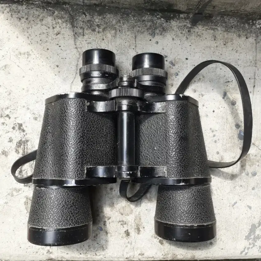 Teropong binocular antik merk super zenith seri 7x50