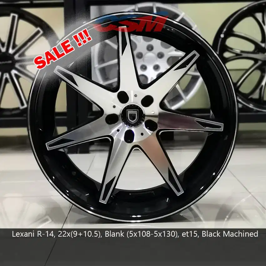 SALE!! VELG ORI LEXANI 22x9/10.5. BLANK. For Mercy,Porsche,BMW, Audi