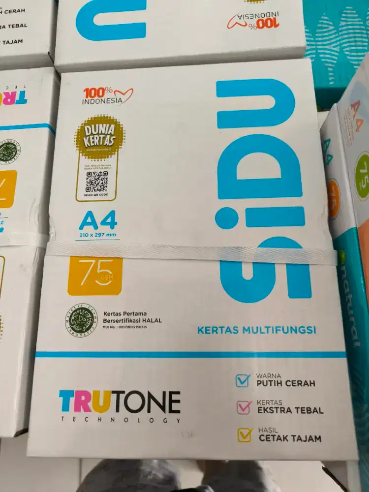 Kertas HvS sidu A4 75gsm