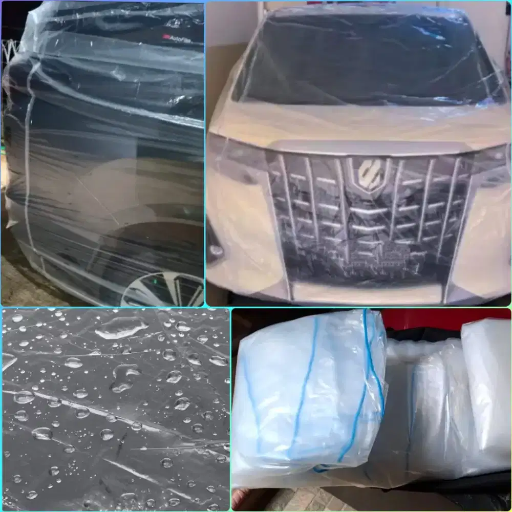 Cover Motor Mobil Transparan