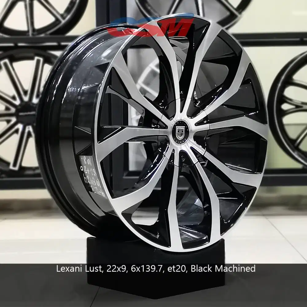 SALE!! Velg ORI Lexani Lust. R22. For LC300, Fortuner,Pajero,Prado dll