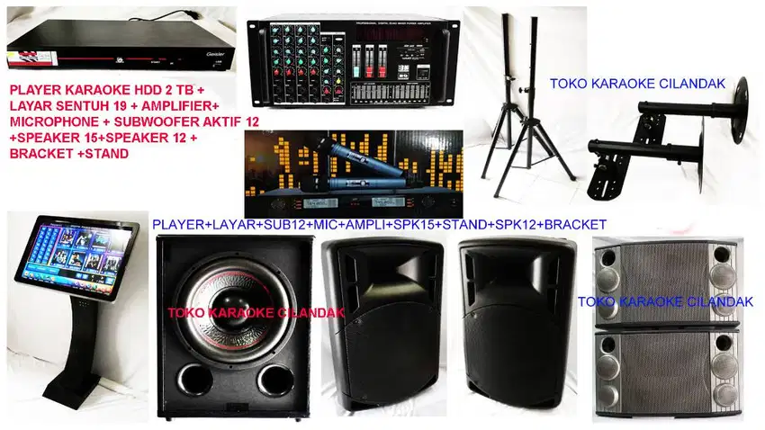 new sound paket lengkap karaoke rumahan