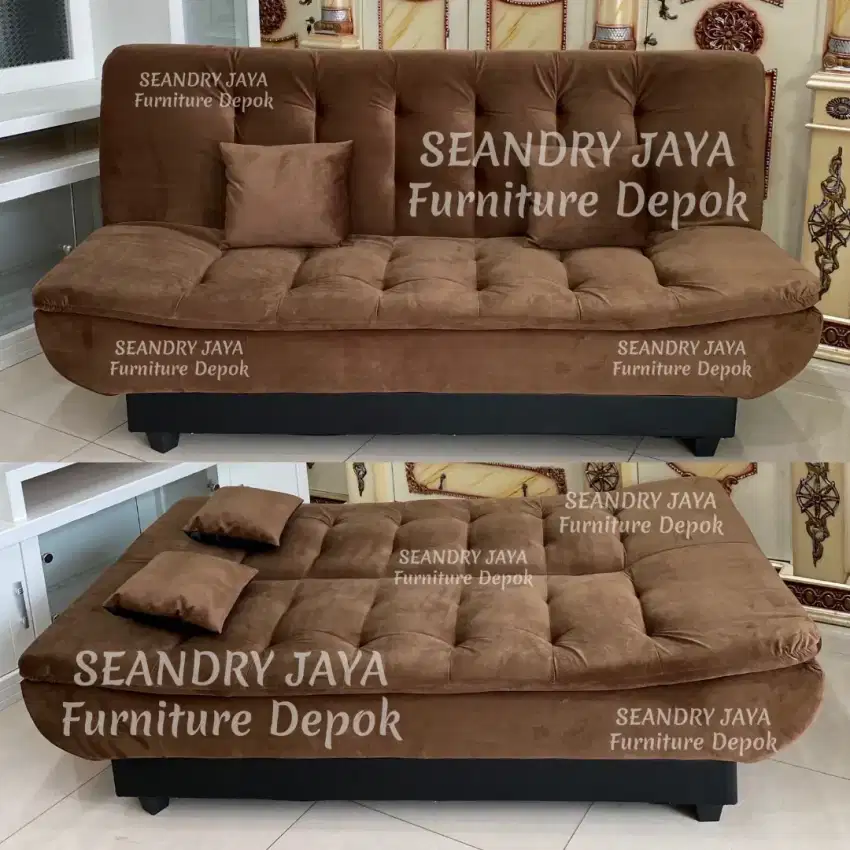 SEANDRY JAYA Furniture Depok/Sofa Bed/Santai/Empuk/Minimalis/Murah/COD