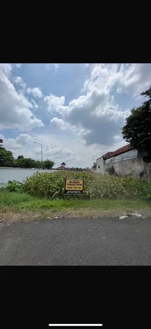 Dijual tanah siap bangun