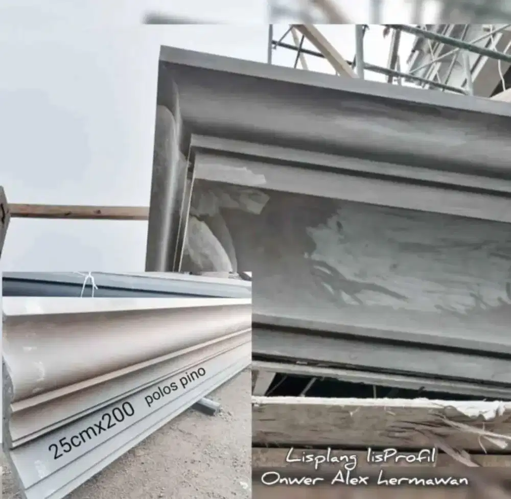 Lisplang/Relif beton profil