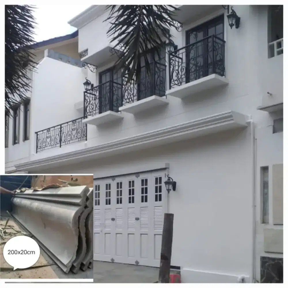 Lisplang/Relif beton profil