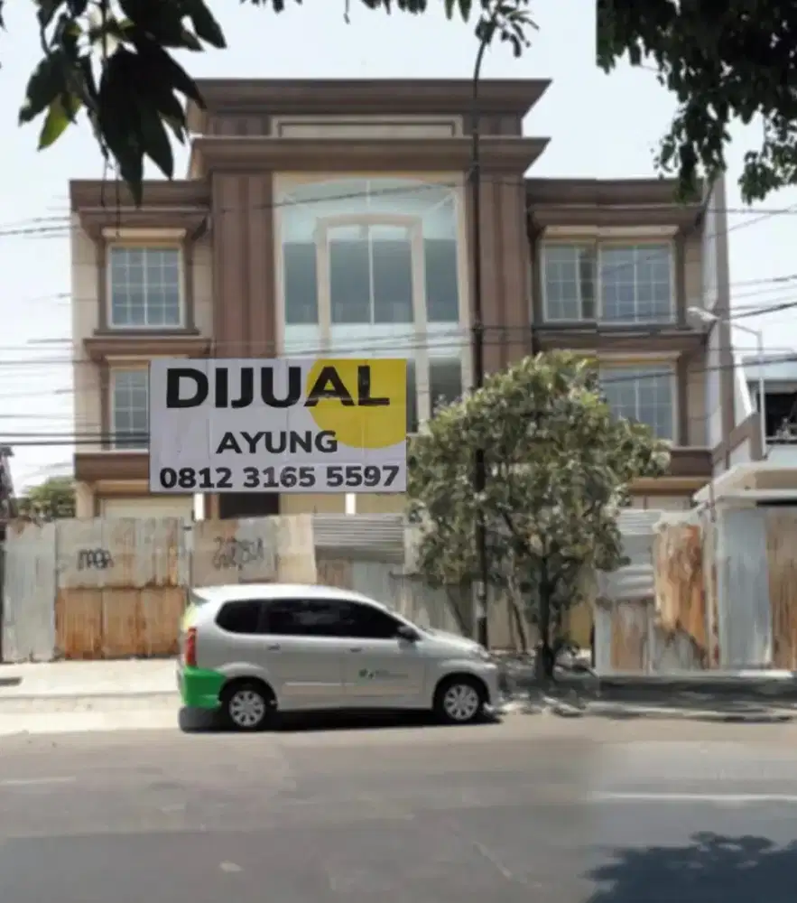 DIJUAL Gedung Baru 3Lt di jln Raya Jemursari Sby cocok utk kantor dll