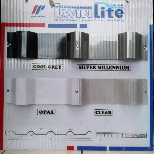 Twinlite Greca Polycarbonate