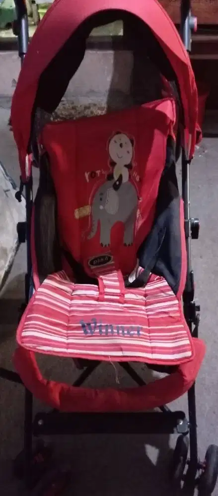 Stroller merk pliko roda 4