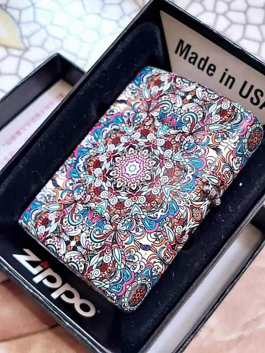 New Zippo Flourishing Flower #1 Full Color 6 Sisi Original