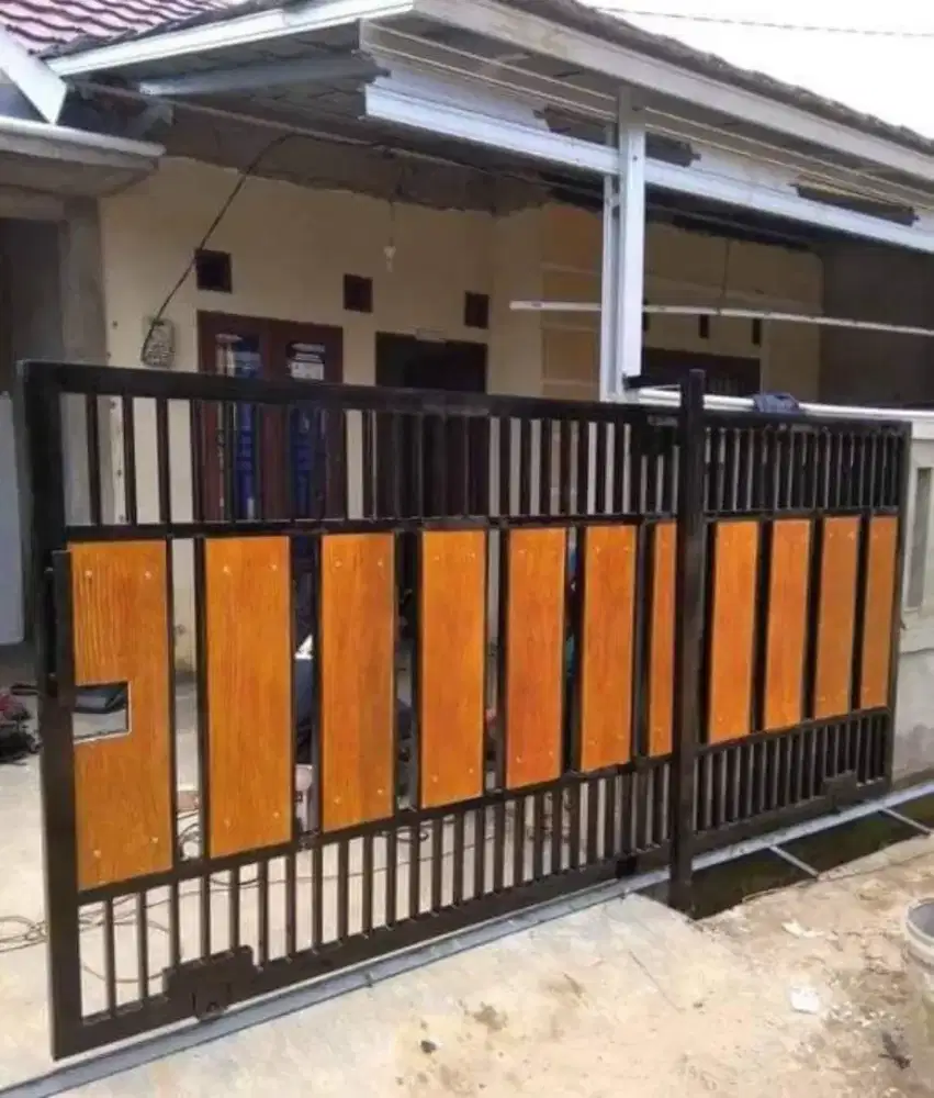 Pagar besi bebas custom