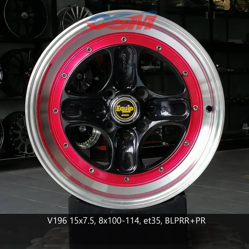 Velg Work Equio V196. R15. For Avanza, Xenia, Calya, Sigra, Jazz dll