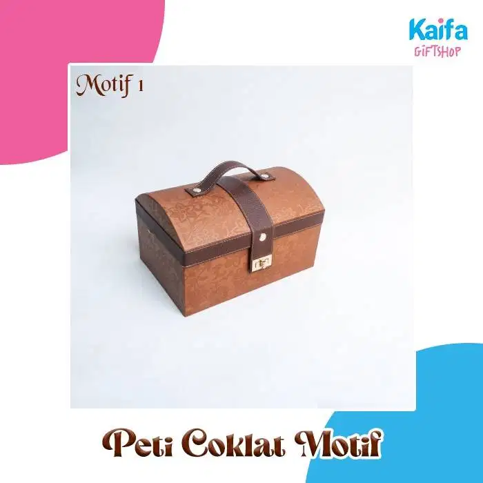 Box Parcel/Hampers Model Peti Unik Lapis Motif