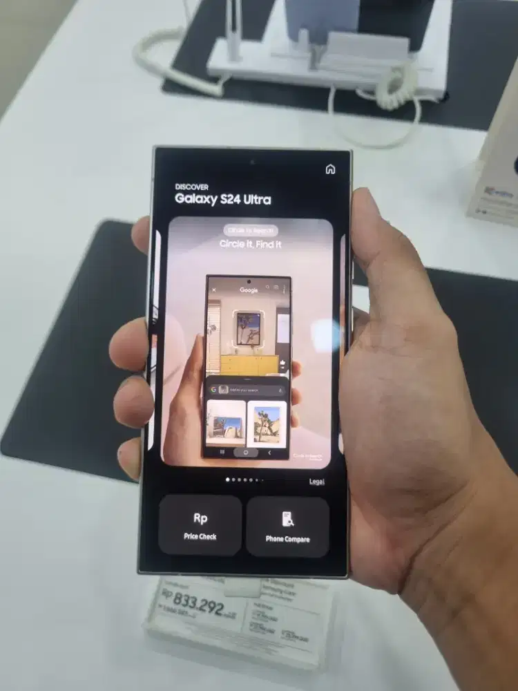 Samsung galaxy s24 ultra Memori 256 (cashback RP.2.000.000) freechrage