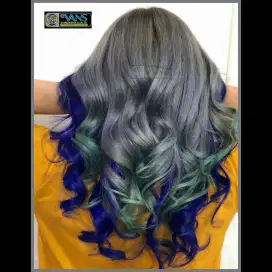 Hair Colour RainBow style terbaru 2025 new