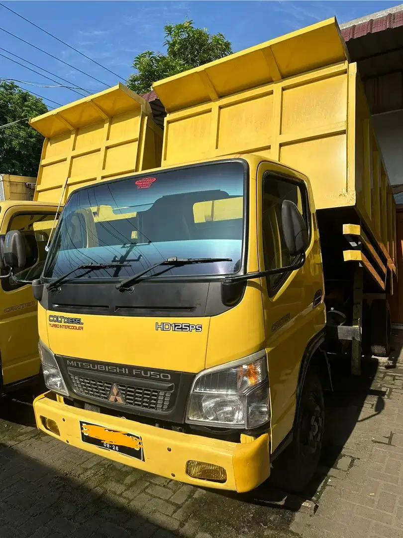 Mitsubishi Colt Diesel Canter Ps125HD 2011 DUMP BARU JUMBO SIAP PAKAI