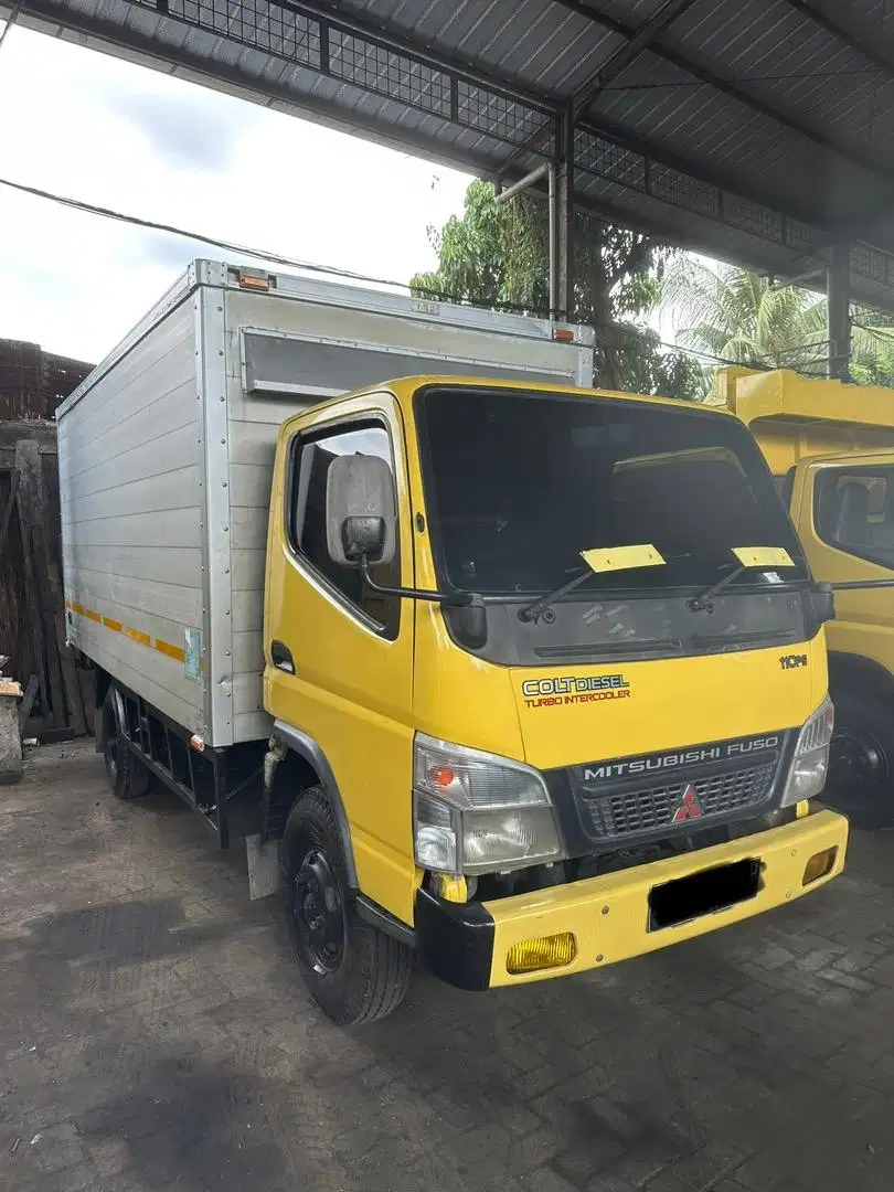 Mitsubishi Colt Diesel Canter Ps110 Roda 6 2015 BOX BAN BARU MENTAH