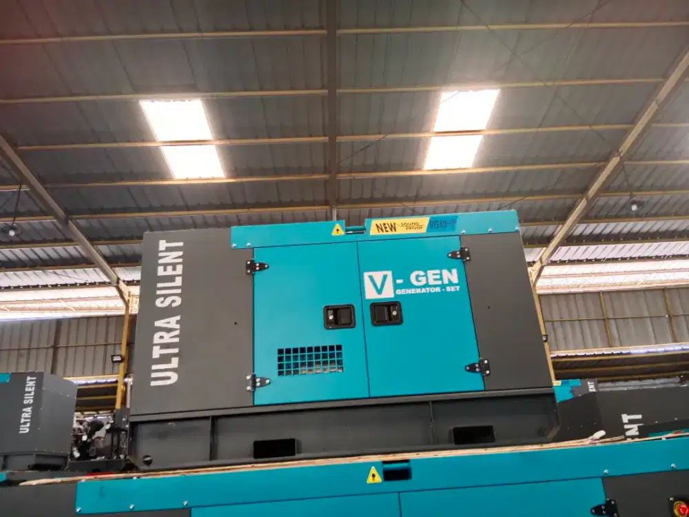 GENSET SILENT 20 25 KVA GARANSI
