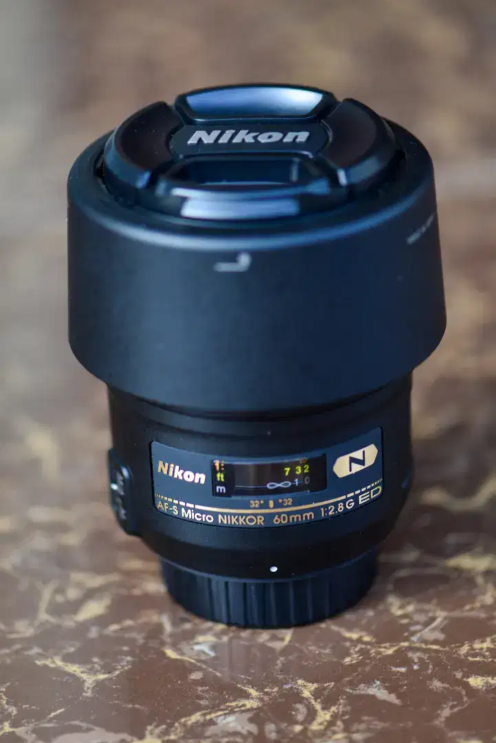 Lensa Nikon AFS Micro nikkor 60mm F2.8G ED NANO Koleksi Pribadi