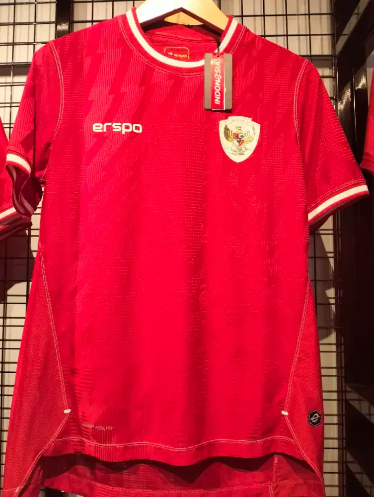 Jersey timnas Indonesia player issued merk Erspo