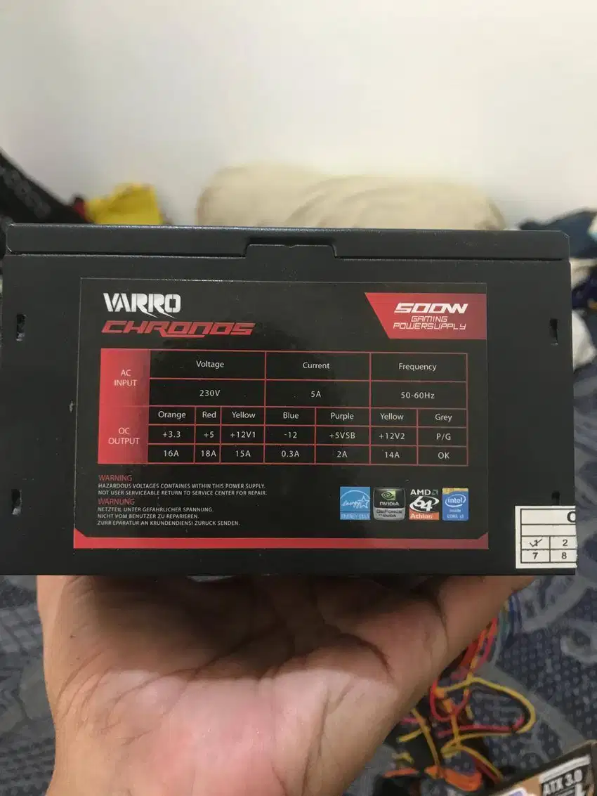 PSU Varro Chronos 500W