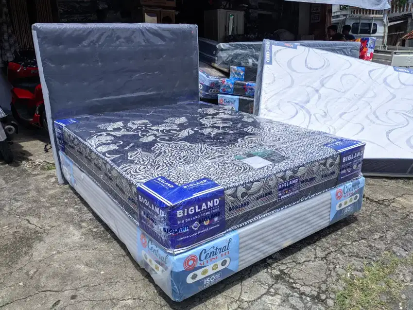 Springbed bigland big go garansi 15 tahun